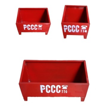 Kệ Đựng 2 Bình Cứu Hỏa - Chữa Cháy Bằng Sắt 