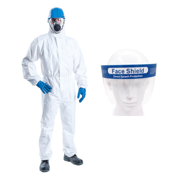 Bộ phòng dịch Vin-2000 kết hợp kính face shield Nhật Quang