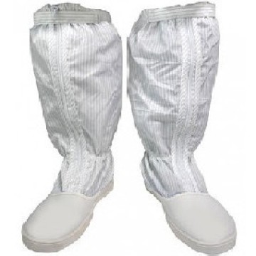 Giày ủng chống tĩnh điện màu trắng