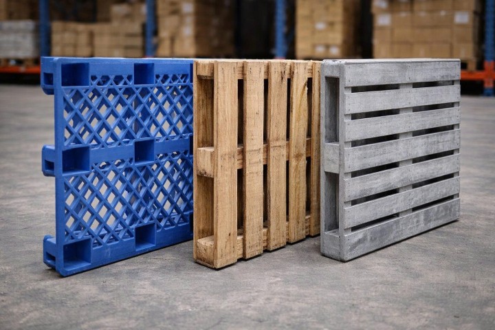 Pallet nhựa hơn gì pallet gỗ, pallet kim loại từ góc nhìn doanh nghiệp?