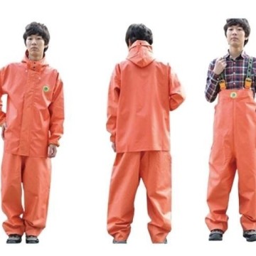 Bộ Quần Áo Mưa Siêu Chống Hóa Chất PVC