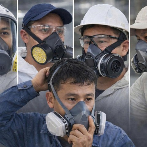5 mặt nạ phòng độc phù hợp nhất cho thợ sơn PU