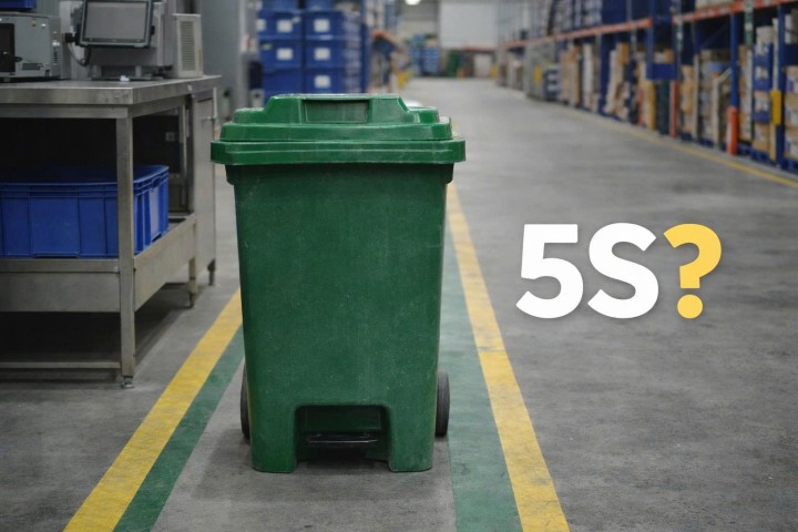 Thùng rác ảnh hưởng thế nào đến hiệu quả 5S trong nhà xưởng?
