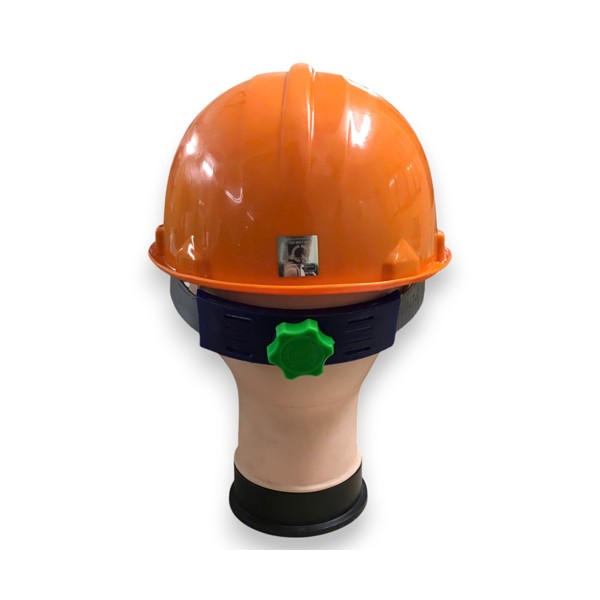 Mũ bảo hộ NQ-N40 màu vàng cam không xốp có núm vặn, giảm va đập, phù hợp mọi ngành nghề