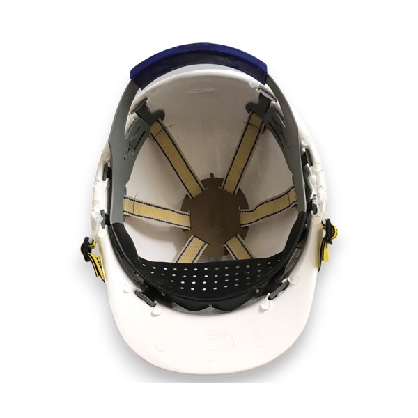 Mũ bảo hộ NQ-N40 màu trắng không xốp có núm vặn, giảm va đập, phù hợp mọi ngành nghề