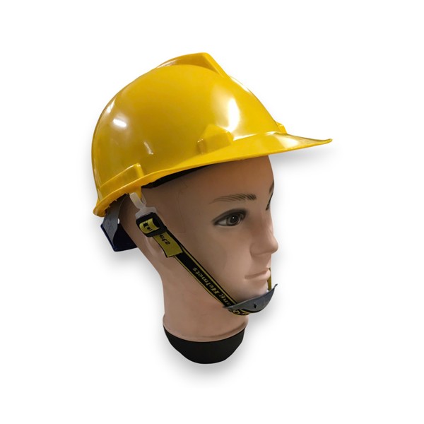 Mũ bảo hộ NQ-N40 màu vàng chanh không xốp có núm vặn, giảm va đập, phù hợp mọi ngành nghề