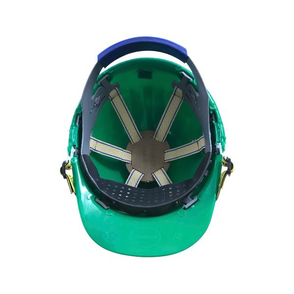 Mũ bảo hộ núm vặn NQ-N40 màu xanh lá không xốp chất lượng cao, độ bền tốt, phù hợp với mọi ngành nghề