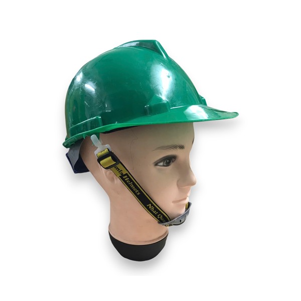 Mũ bảo hộ núm vặn NQ-N40 màu xanh lá không xốp chất lượng cao, độ bền tốt, phù hợp với mọi ngành nghề
