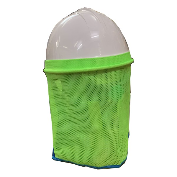  Vành mũ bảo hộ che nắng có lỗ thoáng, chống tia UV, thấm hút mồ hôi, KHÔNG pha lưới