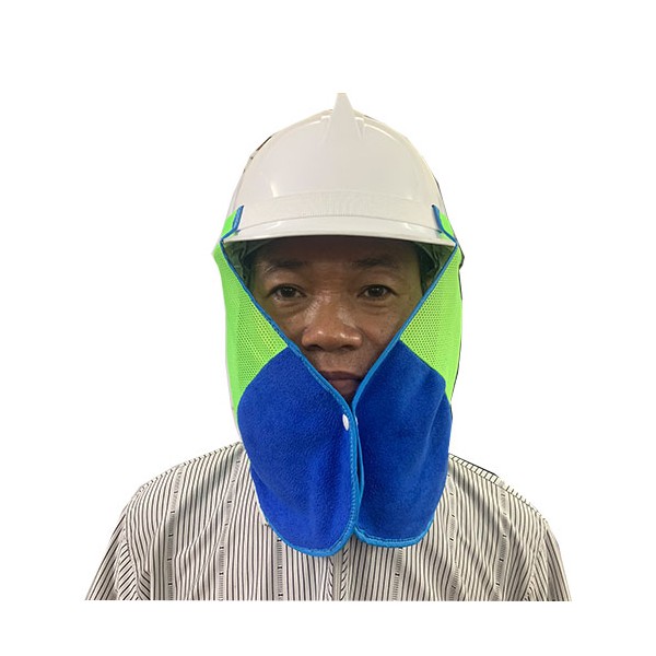  Vành mũ bảo hộ che nắng có lỗ thoáng, chống tia UV, thấm hút mồ hôi, KHÔNG pha lưới