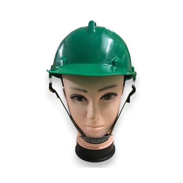 Mũ bảo hộ núm vặn NQ-N40 màu xanh lá không xốp chất lượng cao, độ bền tốt, phù hợp với mọi ngành nghề