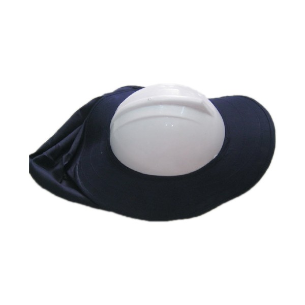 Vành mũ bảo hộ che nắng màu ghi sáng, chống tia UV, thấm hút mồ hôi