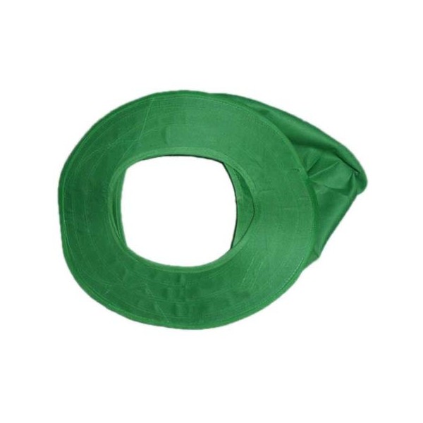 Vành mũ bảo hộ che nắng màu ghi sáng, chống tia UV, thấm hút mồ hôi