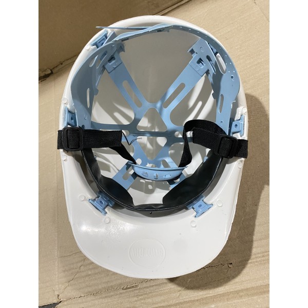 Mũ Bảo Hộ Nhật Quang Loại 2 Màu Trắng Chất Lượng Tốt An Toàn, Độ Bền Cao