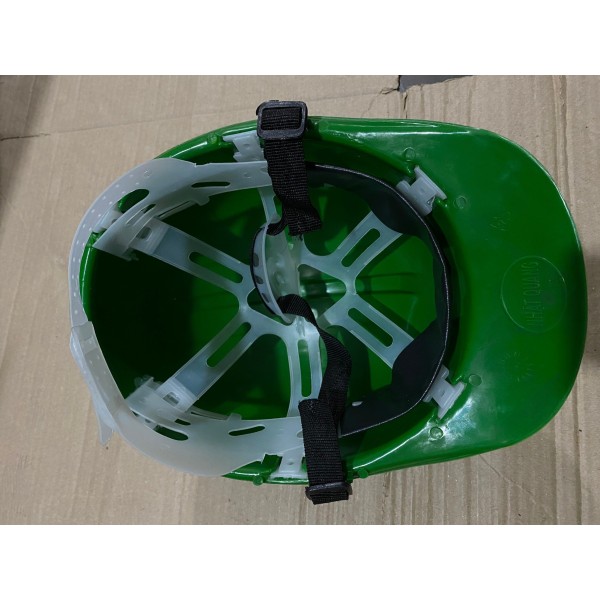 Mũ bảo hộ Nhật Quang loại 1 màu xanh lá cây, chất lượng cao độ bền tốt