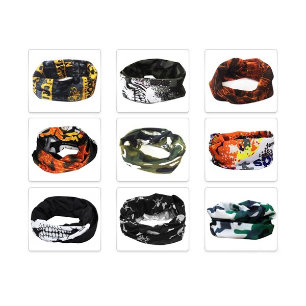 Khăn đa năng sành điệu cá tính nhiều màu đa lợi ích dành cho nhiều đối tượng sử dụng