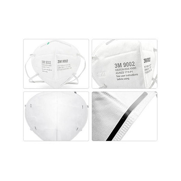 Khẩu trang giấy 3M N95 9002 chống vi khuẩn, virus, bụi