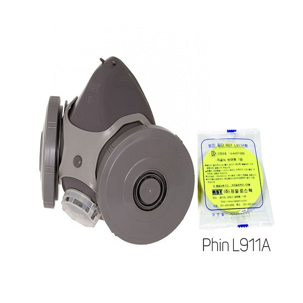 Mặt nạ phòng bụi Restech RM 200 + Phin L911A chống vi khuẩn, virus, bụi