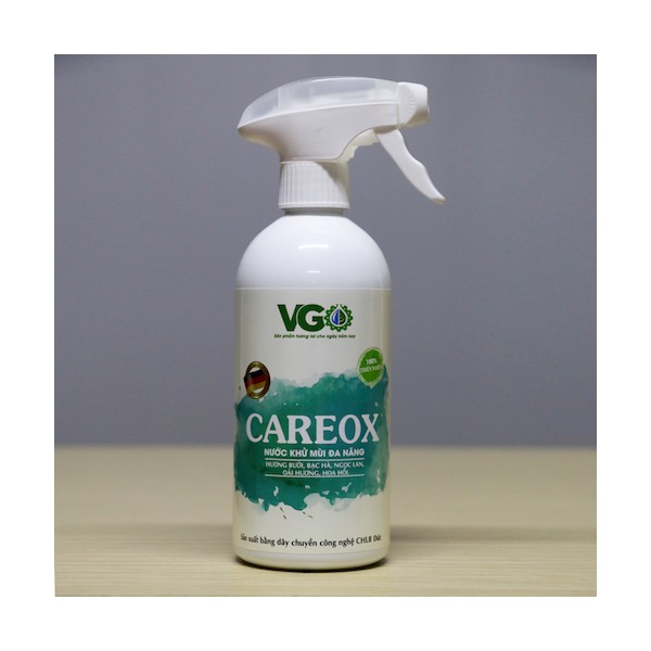 Nước khử mùi đa năng Careox của Đức chống virus,vi khuẩn