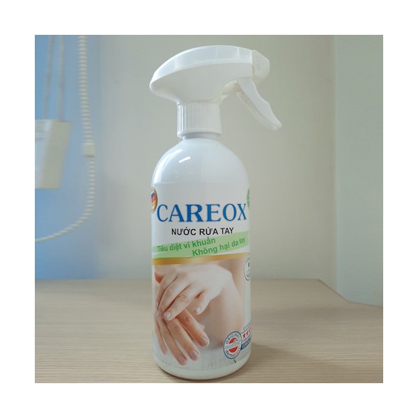 Nước rửa tay khô Careox của Đức chống virus,vi khuẩn