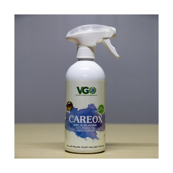 Nước tẩy rửa đa năng Careox của Đức chống virus,vi khuẩn