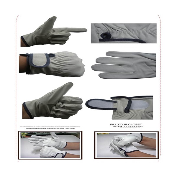 Găng tay da hàn tích hàn quốc