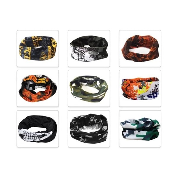 Khăn đa năng sành điệu cá tính nhiều màu đa lợi ích dành cho nhiều đối tượng sử dụng