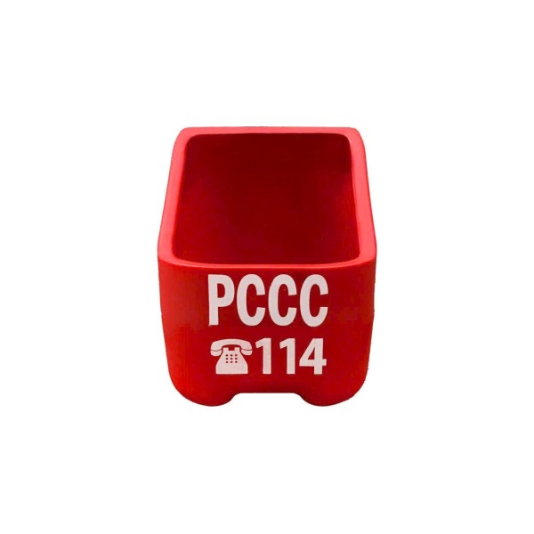 Kệ đựng bình cứu hỏa nhựa 1 bình, chất lượng cao, an toàn chịu va đập cực tốt