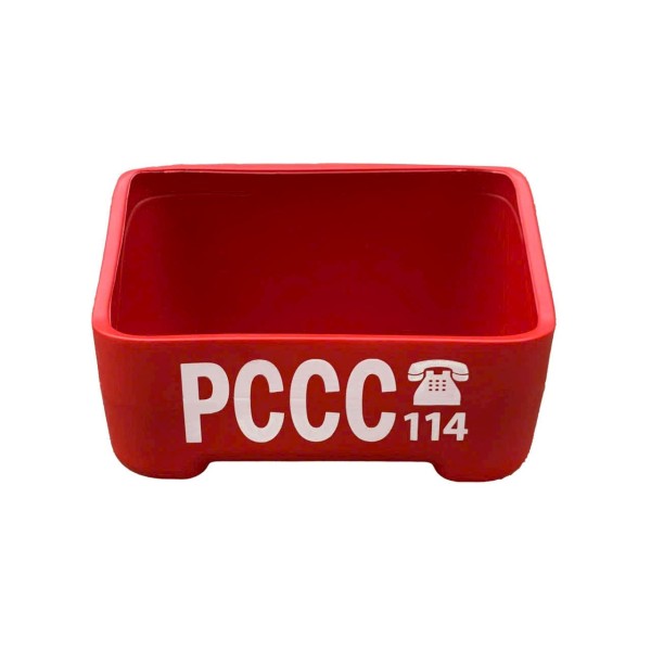 Kệ nhựa đựng 2 bình cứu hỏa, hàng đẹp, chất lượng cao, an toàn và chịu lực va đập tốt