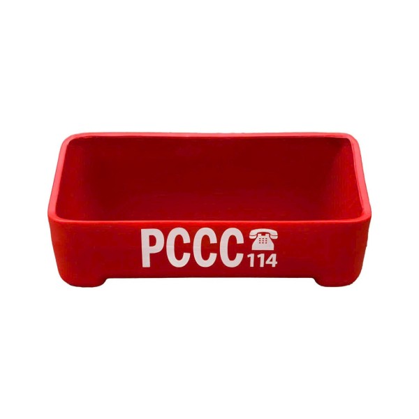 Kệ nhựa đựng 3 bình cứu hỏa, hàng chất lượng cao không han gỉ, an toàn và chịu lực tốt