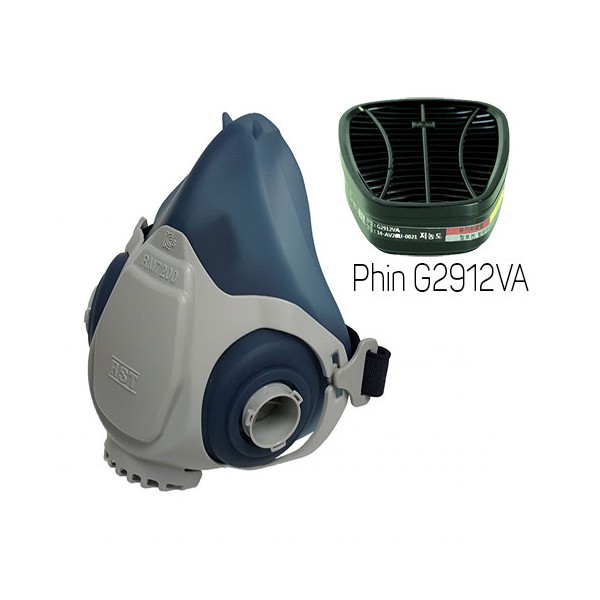 Mặt nạ phòng độc Restech RM 7200 + Phin G2912VA