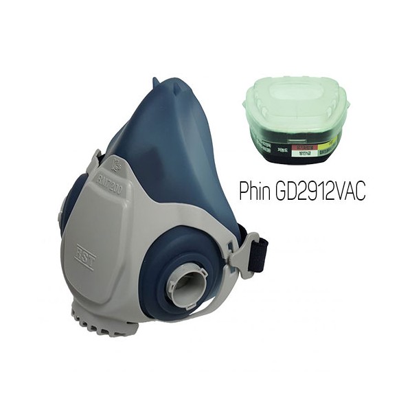 Mặt nạ phòng độc Restech RM 7200 + Phin GD2912VAC