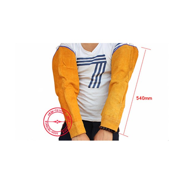 Ống tay da hàn chống nóng, chống cháy
