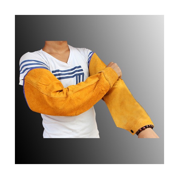 Ống tay da hàn chống nóng, chống cháy