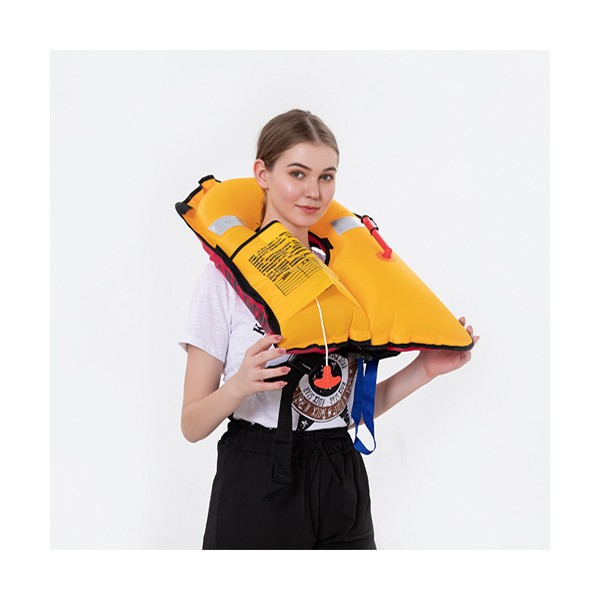 Áo phao cứu hộ tự thổi, tự bung Vinguard tiêu chuẩn quốc tế