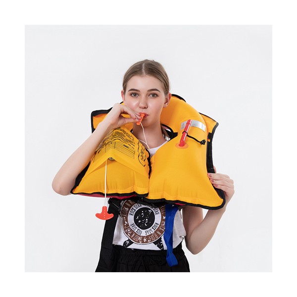 Áo phao cứu hộ tự thổi, tự bung Vinguard tiêu chuẩn quốc tế