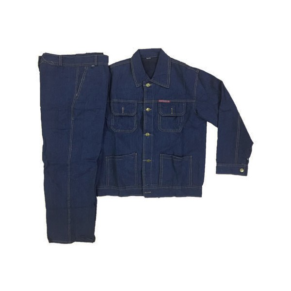 Bộ quần áo chống nóng vải giả bò loại thường