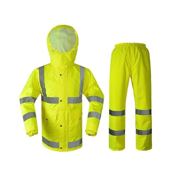 Bộ quần áo mưa phát quang cảnh sát giao thông Loại 1 