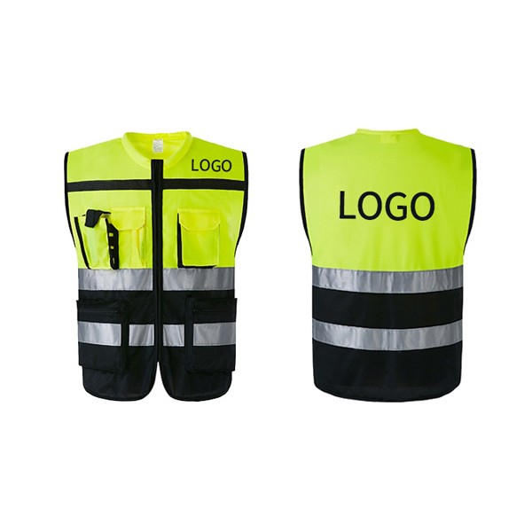 Áo phản quang ghile mã 06 túi hộp, nhiều túi đựng, vải siêu thoáng