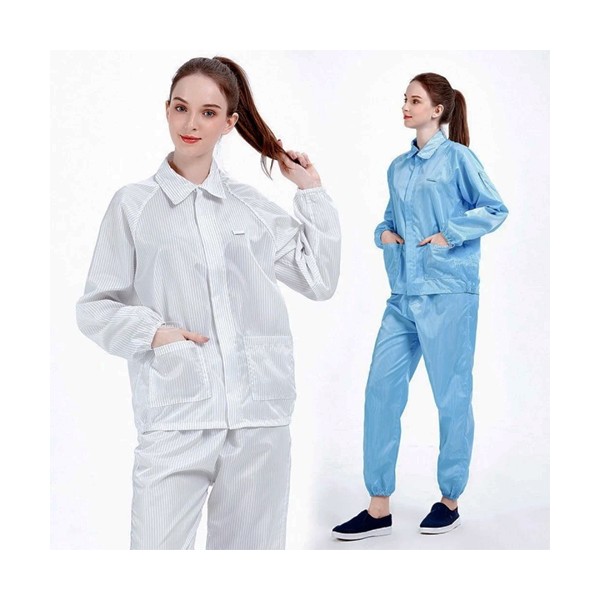 Quần áo chống tĩnh điện dài tay kiểu rời 