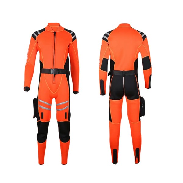 Bộ đồ lặn biển màu cam bộ liền dành cho nam nữ, sản phẩm tiêu chuẩn cao, chống thấm nước cực tốt