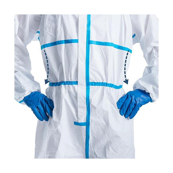 Bộ áo liền quần chống hoá chất, phòng dịch VinGuard 2000 Pro