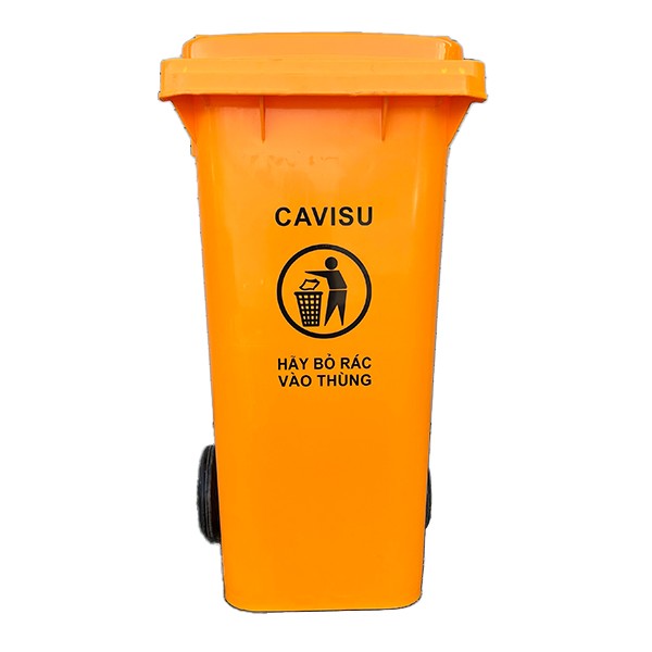 Thùng rác nhập khẩu CAVISU 120 lít màu Cam[:en] (Sao chép) (Sao chép) (Sao chép) (Sao chép)