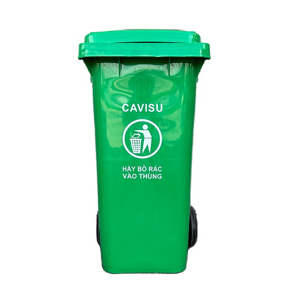 Thùng rác nhập khẩu CAVISU 100 lít màu xanh lá[:en] (Sao chép) (Sao chép)