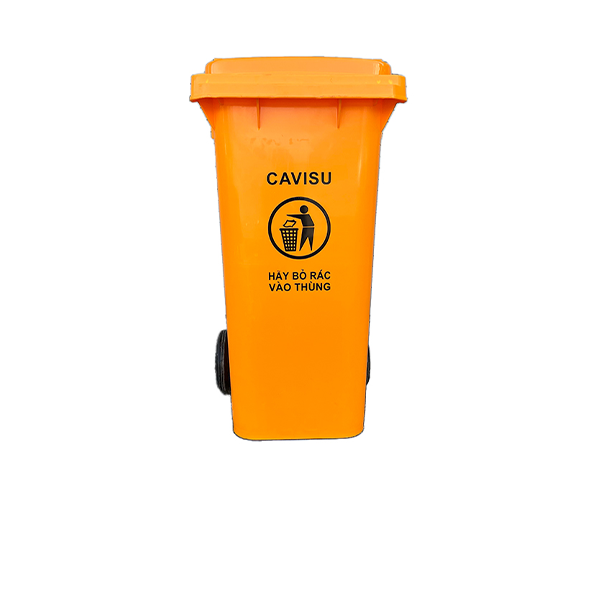 Thùng rác nhập khẩu CAVISU 100 lít màu cam[:en] (Sao chép)