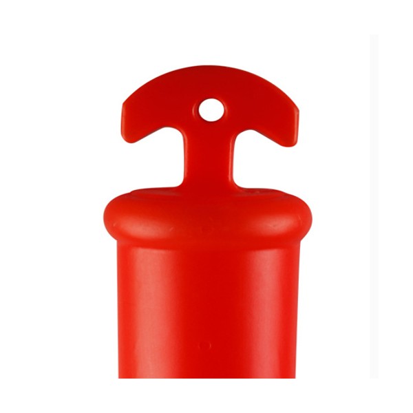 Cọc tiêu nhựa đáy cao su 004 - 110cm