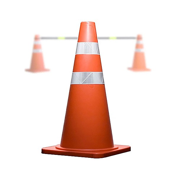 Cọc tiêu Hàn Quốc 70cm, sử dụng phân làn giao thông