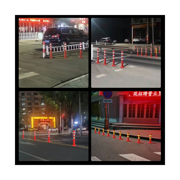 Cọc tiêu phân làn giao thông nhựa PU 45cm Việt Nam