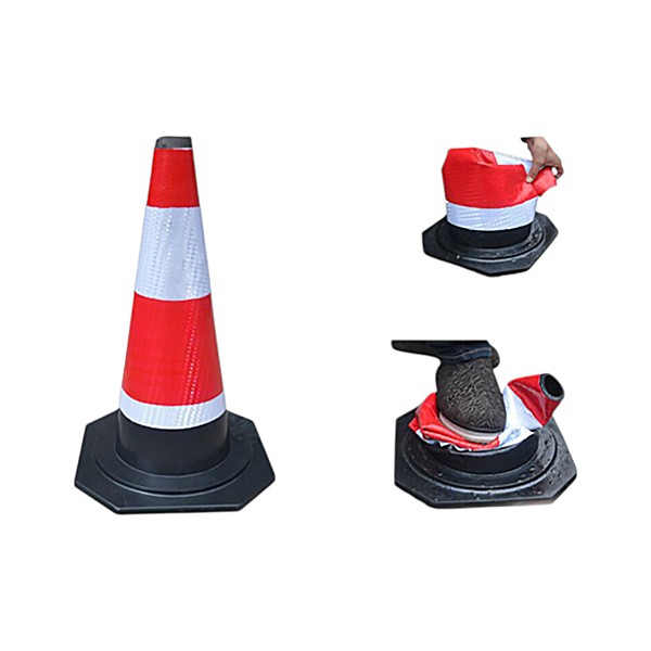 Cọc tiêu cao su 65cm