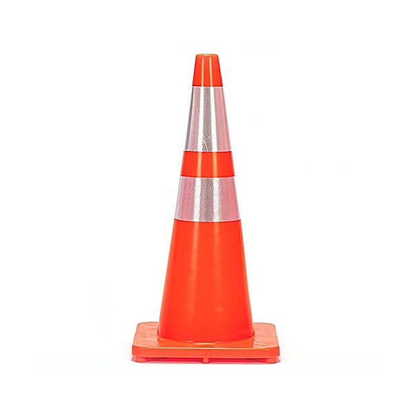 Cọc tiêu nhựa mềm PVC cao 90cm